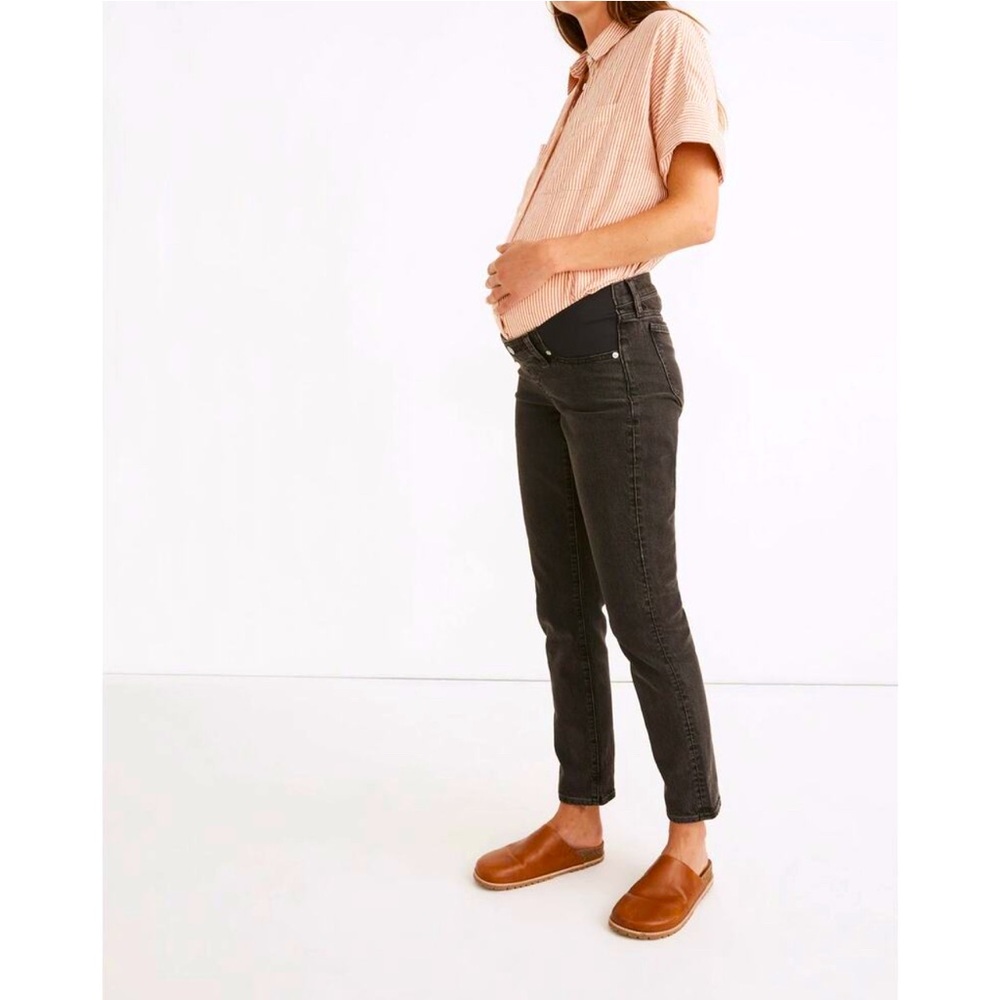 Madewell Black Straight Leg Jeans